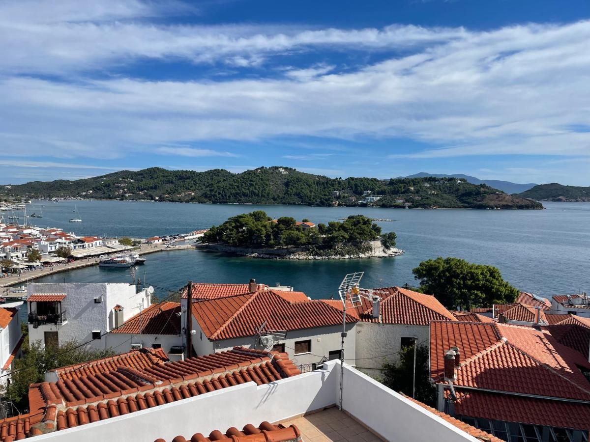 Mare Gaia Apartments Skiathos stad Exteriör bild