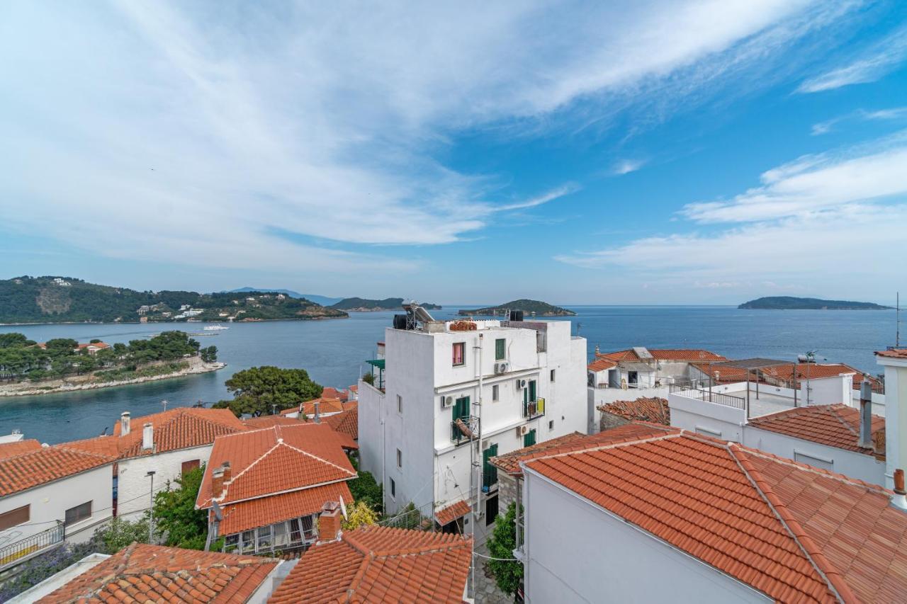 Mare Gaia Apartments Skiathos stad Exteriör bild