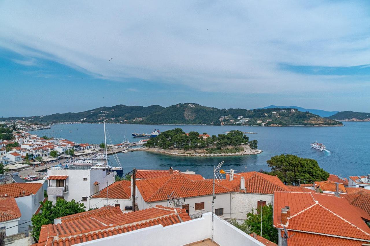 Mare Gaia Apartments Skiathos stad Exteriör bild