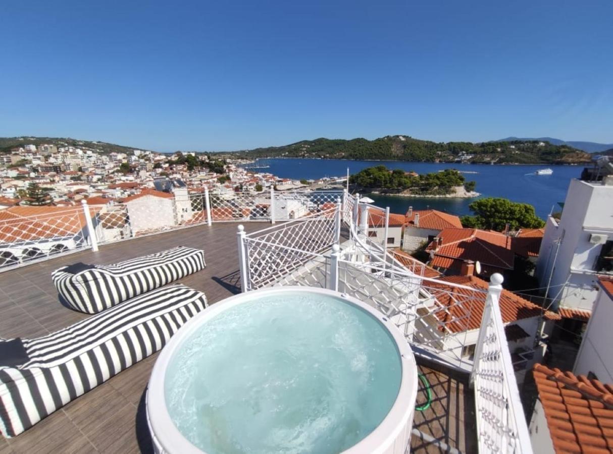 Mare Gaia Apartments Skiathos stad Exteriör bild